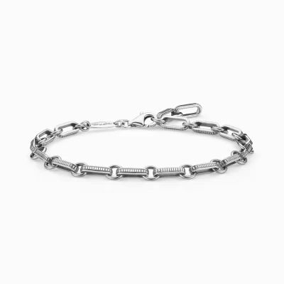 THOMAS SABO Armband | Återvunnet 925 silver<ARMBAND silverfargad