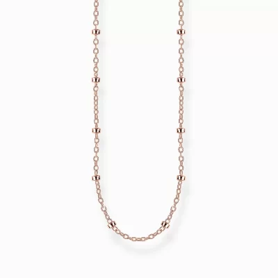 THOMAS SABO Halsband | 18K roséguldplätering<&AUML;RTKEDJA ROS&EACUTE;GULD roséguldfargad