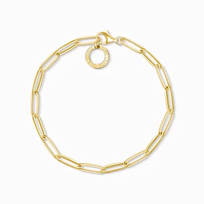 THOMAS SABO Armband | Charm Armband<CHARM-ARMBAND gult guldfargad