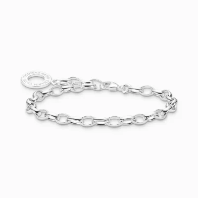 THOMAS SABO Charm Armband | Charm Armband<CHARM-ARMBAND CLASSIC silverfargad