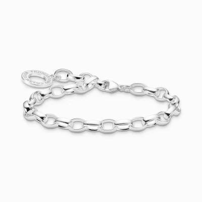 THOMAS SABO Charm Armband | Charm Armband<CHARM-ARMBAND CLASSIC STORT silverfargad