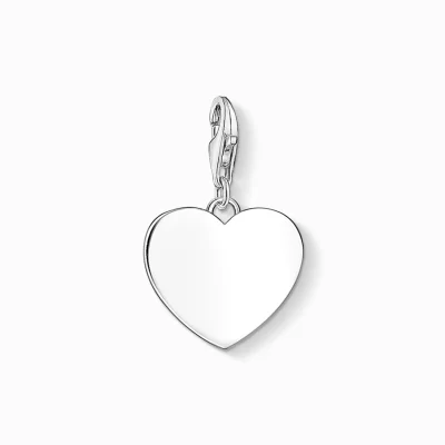 THOMAS SABO Charms | Charms<CHARM-H&AUML;NGSMYCKE HJ&AUML;RTA silverfargad