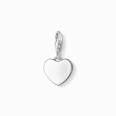 THOMAS SABO Charms | Charms<CHARM-H&AUML;NGSMYCKE HJ&AUML;RTA silverfargad