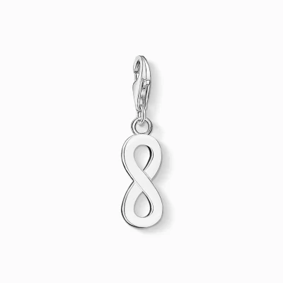 THOMAS SABO Charms | Charms<CHARM-H&AUML;NGSMYCKE INFINITY silverfargad