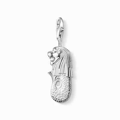 THOMAS SABO Charms | Charms<CHARM-H&AUML;NGSMYCKE MERLION silverfargad