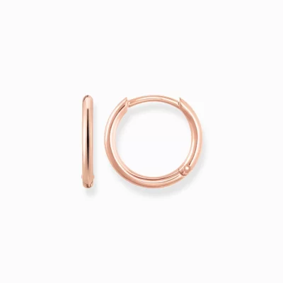 THOMAS SABO Creoler | 18K roséguldplätering<CREOL&OUML;RH&AUML;NGEN SM&ARING; roséguldfargad