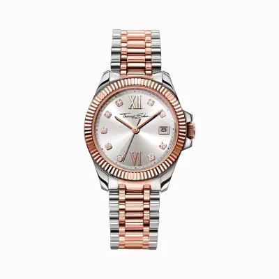 THOMAS SABO Klockor | Klockor för damer<DAMKLOCKA DIVINE roséguldfargad, silverfargad