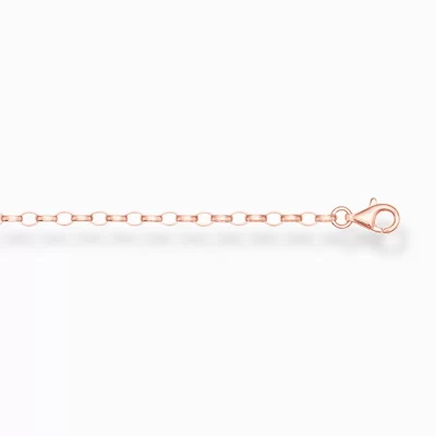 THOMAS SABO 18K roséguldplätering<F&OUML;RL&AUML;NGNINGSKEDJA CLASSIC roséguldfargad