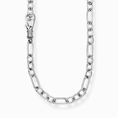 THOMAS SABO Halsband<HALSBAND L&AUML;NKAR SILVER silverfargad