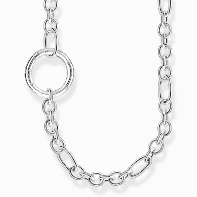 THOMAS SABO Halsband<HALSBAND L&AUML;NKAR SILVER silverfargad