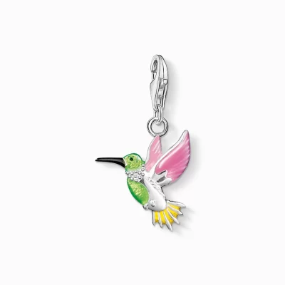 THOMAS SABO Charms | Charms<NY &NDASH; CHARMS CREATOR gul, ljusgrön, rosa, silverfargad