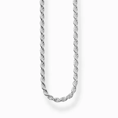 THOMAS SABO Halsband | Återvunnet 925 silver<REPKEDJA silverfargad