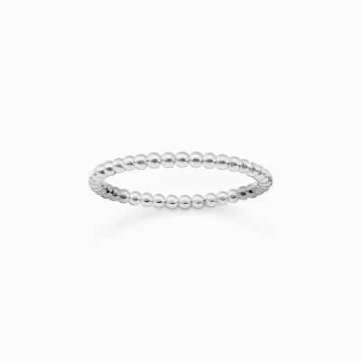 THOMAS SABO Ringar | Återvunnet 925 silver<RING silverfargad