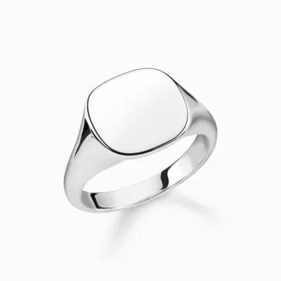 THOMAS SABO Ringar | Återvunnet 925 silver<RING CLASSIC silverfargad