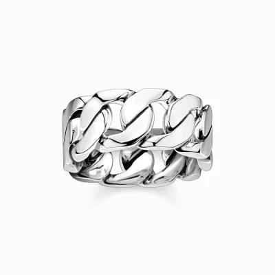 THOMAS SABO Ringar | Återvunnet 925 silver<RING L&AUML;NKAR SILVER silverfargad