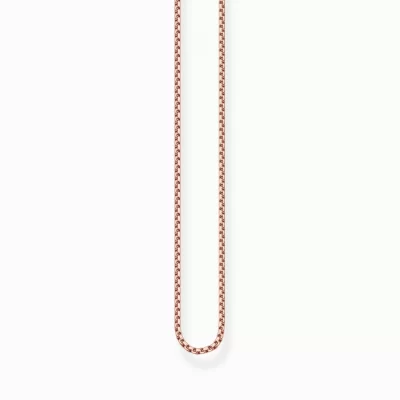 THOMAS SABO Halsband | 18K roséguldplätering<VENEZIA-KEDJA roséguldfargad